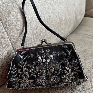 Santi hand beaded evening bag
